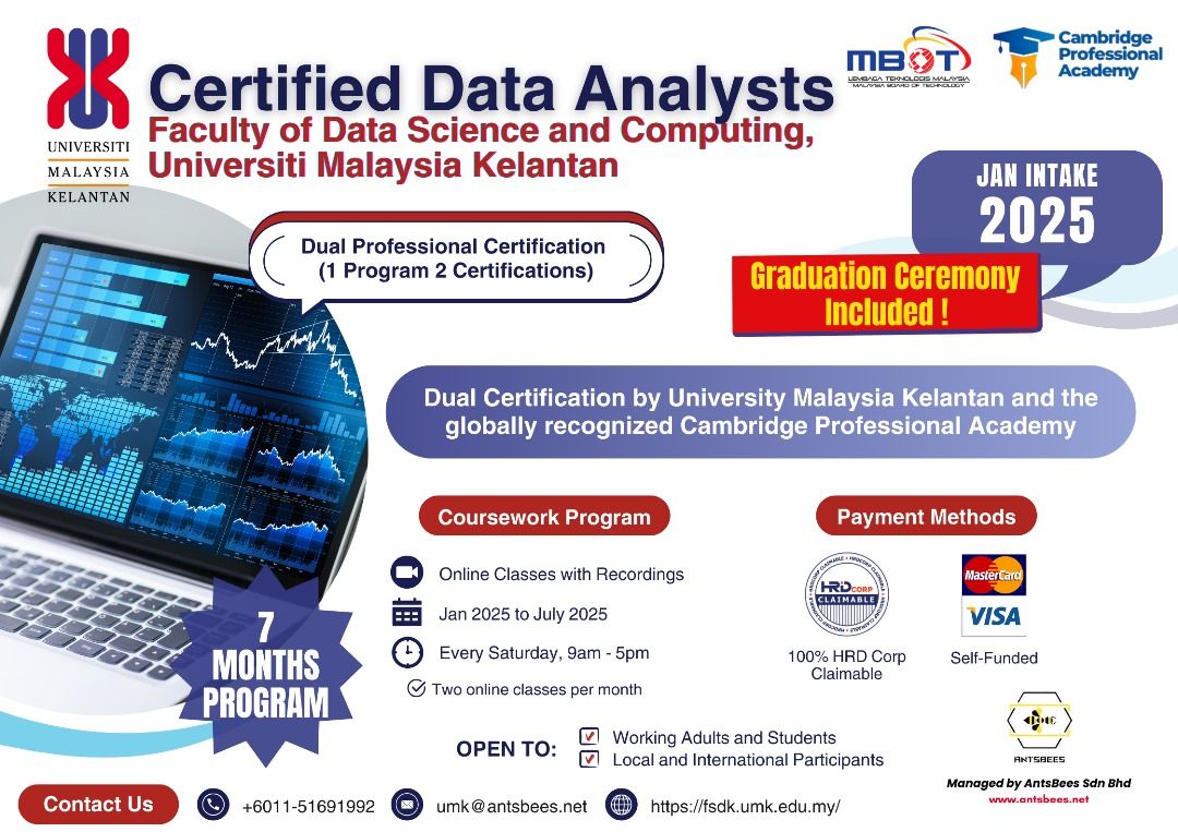 EXECUTIVE PROGRAM: CERTIFIED DATA ANALYST